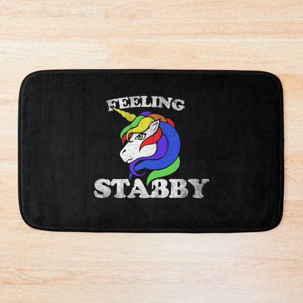 Artikelvorschau, Feeling Stabby Unicorn entworfen und verkauft von FrictionMaxxing.