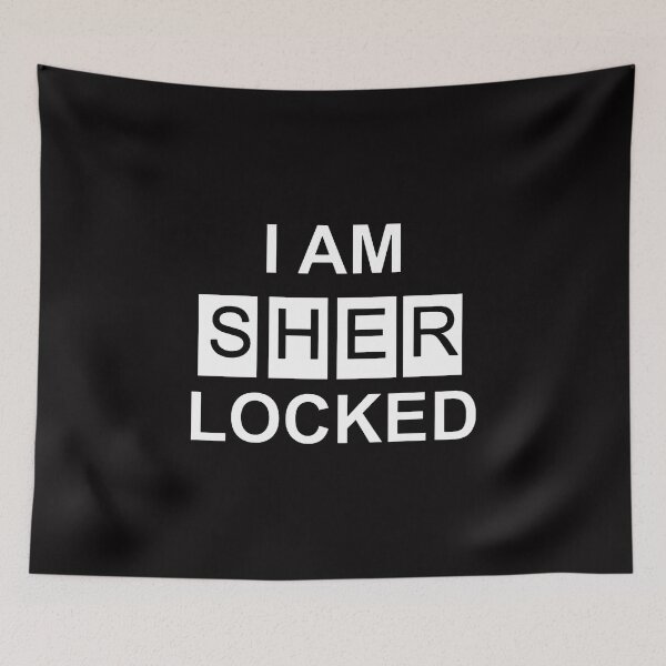 Item preview,  I am Sher- locked (Black) designed and sold by DafyddEm.