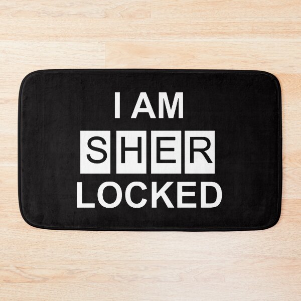 Item preview,  I am Sher- locked (Black) designed and sold by DafyddEm.