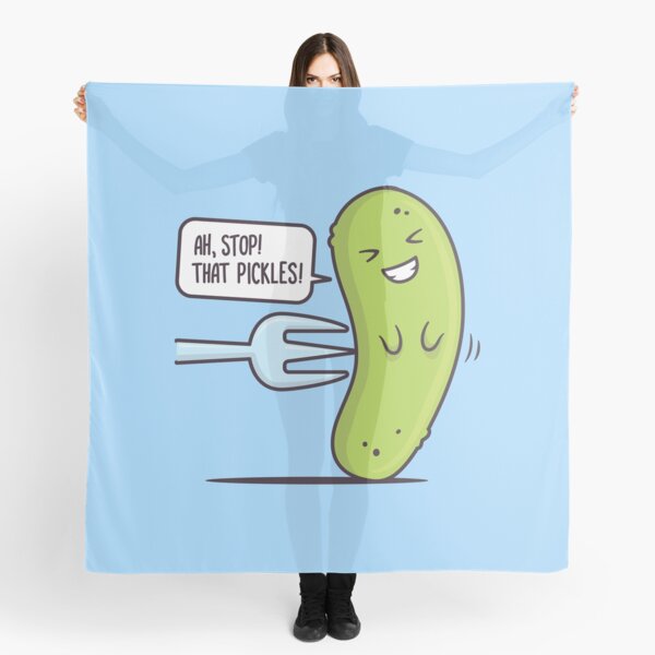 Stop! That Pickles Scarf