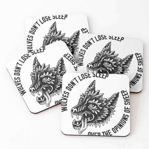 Item preview, Wolves Don't Lose Sleep Over The Opinions Of Sheep designed and sold by lakelandwholes1.