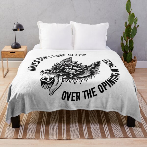 Item preview, Wolves Don't Lose Sleep Over The Opinions Of Sheep designed and sold by lakelandwholes1.