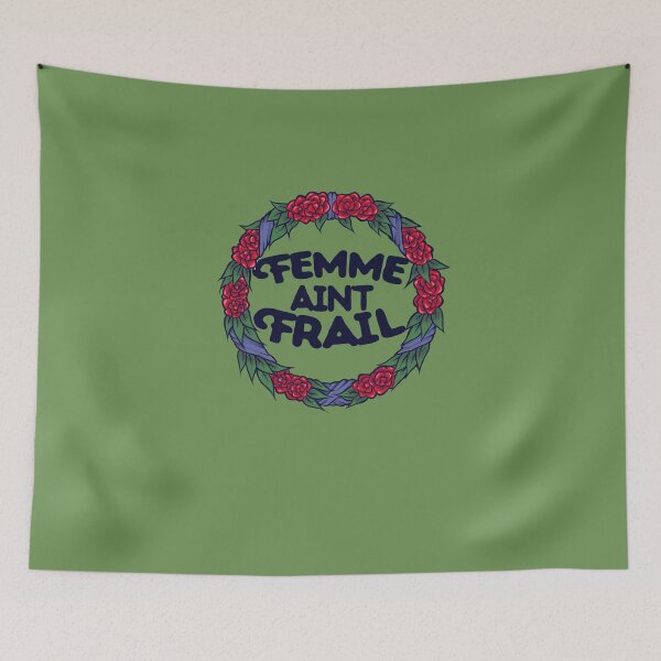 Item preview, Femme ain't frail  designed and sold by FrictionMaxxing.