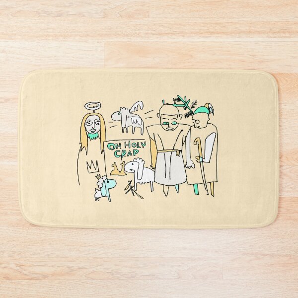 Item preview, Nativity Doodle, Oh Holy Crap Christmas designed and sold by badlydrawnbabe.