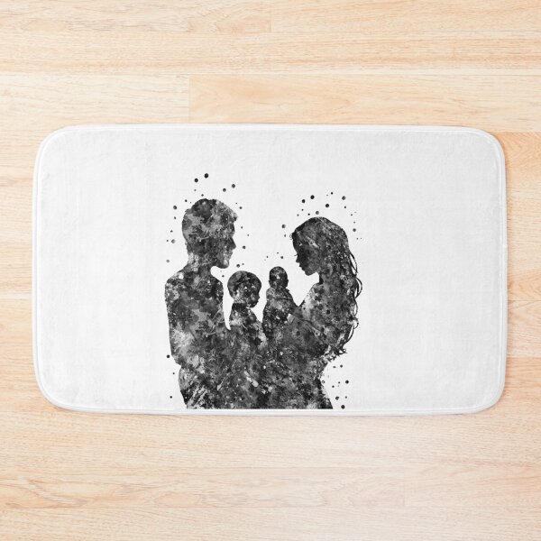 Item preview, Madre padre hijo e hija designed and sold by Rosaliartbook.