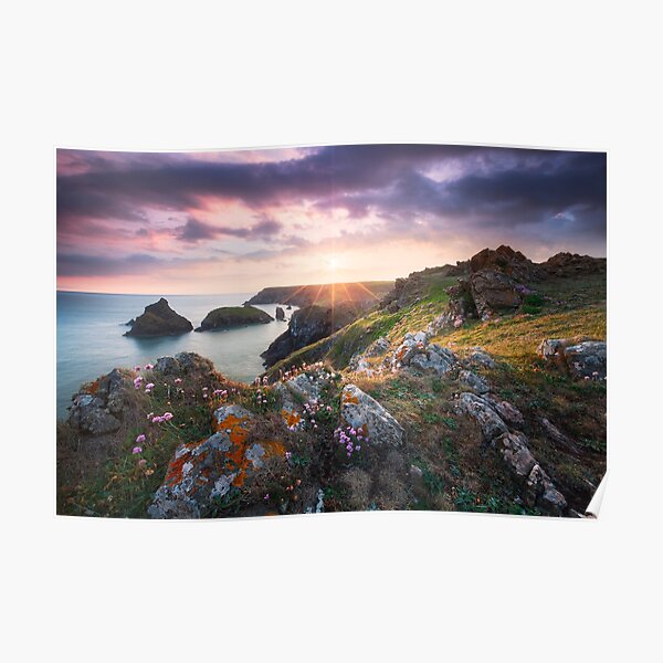 Kynance Cove Magic Poster