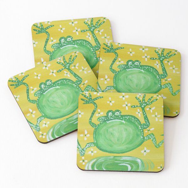 Item preview, fROG jumping for joy designed and sold by Maureen Zaharie.