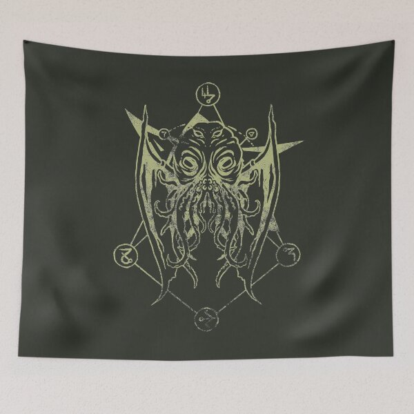 Item preview, Cthulhu - Lovecraft - Light green version designed and sold by zachholmbergart.