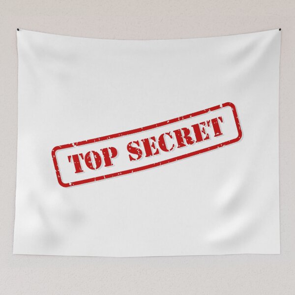 Item preview, Top secret stamp designed and sold by THP Creative.