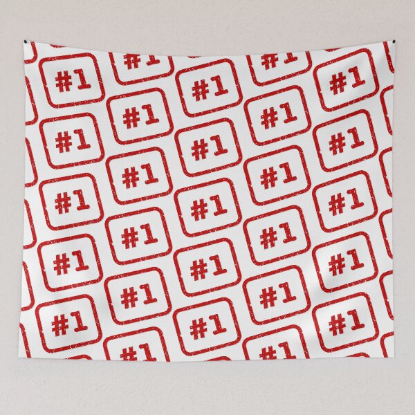 Item preview, Number 1 Stamp designed and sold by THP Creative.