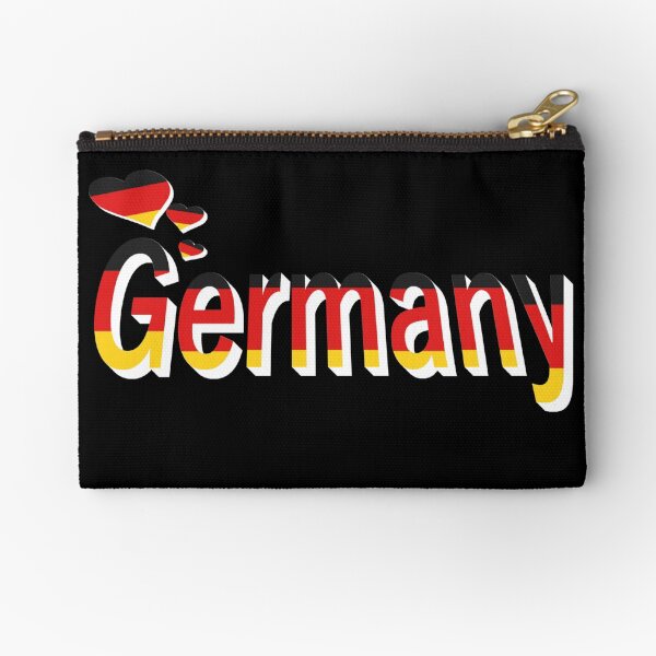 Item preview, Lettering Germany, flag pattern German, heart Germany, cool Germany shirts designed and sold by Kirei-Lily.