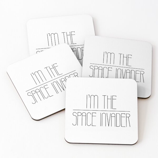 Item preview, Space Invader (black) designed and sold by didijuca.