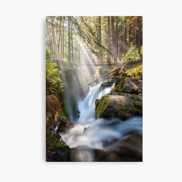 Sol Duc Falls Leinwanddruck