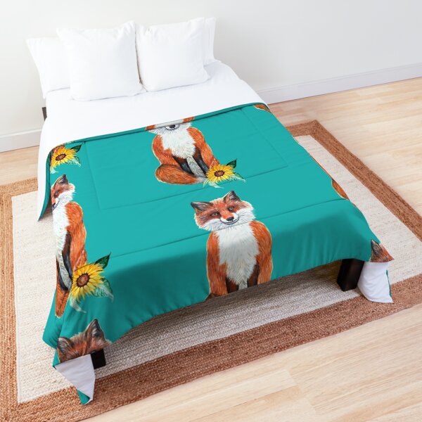 Fox Comforters Redbubble - kitsune presentation farm world roblox