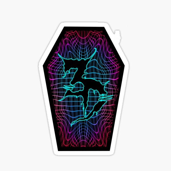 ZED’S DEAD COFFIN Sticker