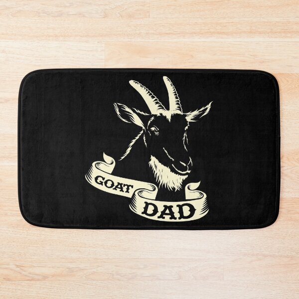 Item preview, Goat dad goat father billy goat head horns gift designed and sold by Sandra78.
