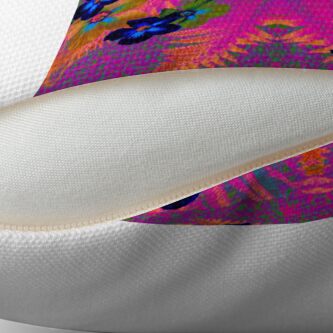 Alternate view of Pink Jungle Floor Pillow