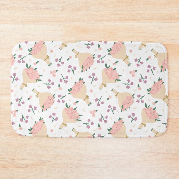 Item preview, Bouquet of Pink Roses Pattern designed and sold by rocketandindigo.