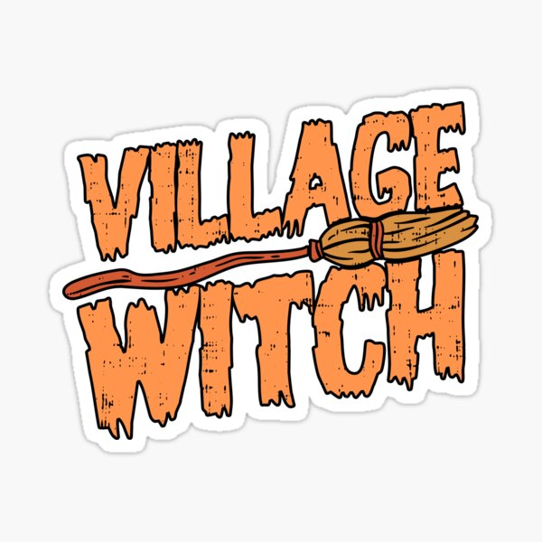 Item preview, Funny Village Witch Halloween Gift designed and sold by Betsytiptoe.