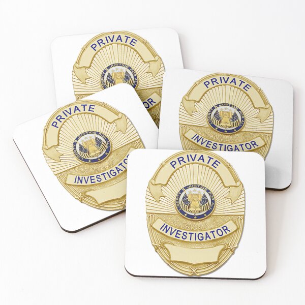 Item preview, Private Eye Badge designed and sold by Lawrence Baird.