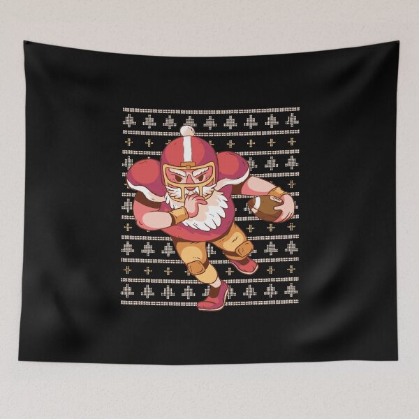 Item preview, American Football Rugby Gridiron Santa Christmas X-mas designed and sold by AaaleXX.