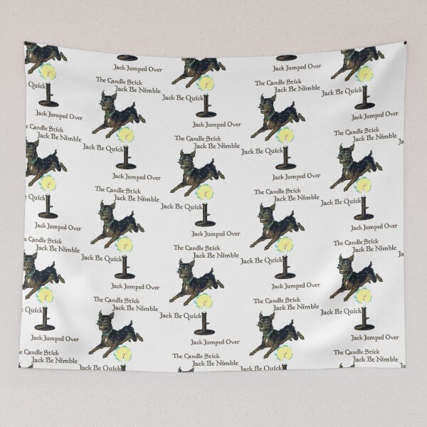 Item preview, JACK BE NIMBLE, JACK BE QUICK (Clear Background with text) designed and sold by johndhalsted.