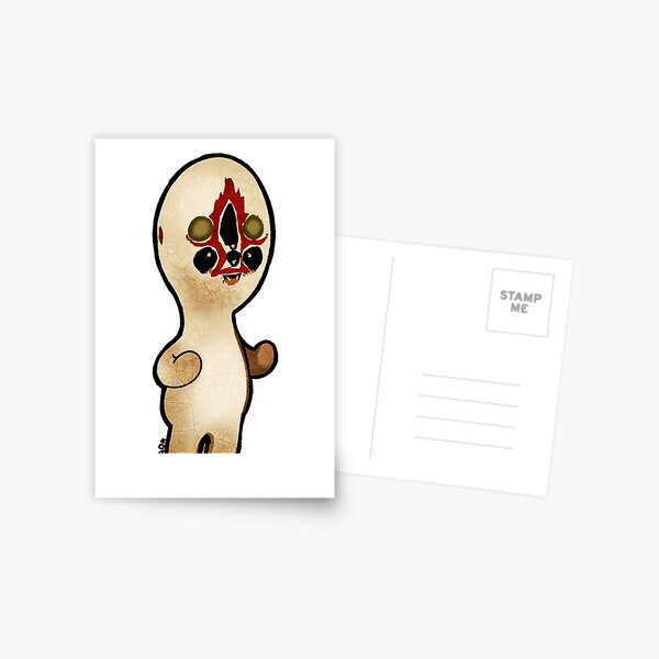 SCP-173 Chibi Greeting Card for Sale by Foxcada