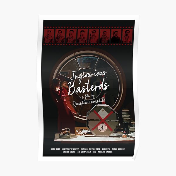 Inglourious Basterds alternative movie poster Poster