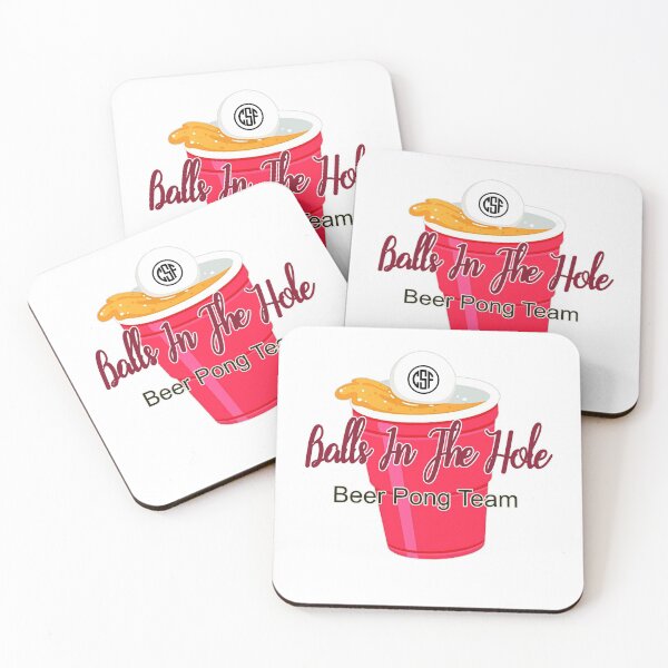 Item preview, Balls In The Hole - Beer Pong Team designed and sold by crazy-s-factory.