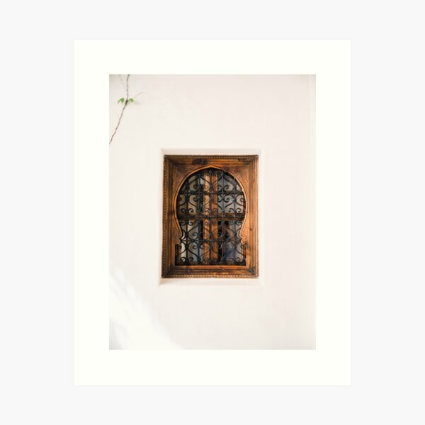 Arabic Moroccan window in Cordoba Spain | Fine art photography print Art Print