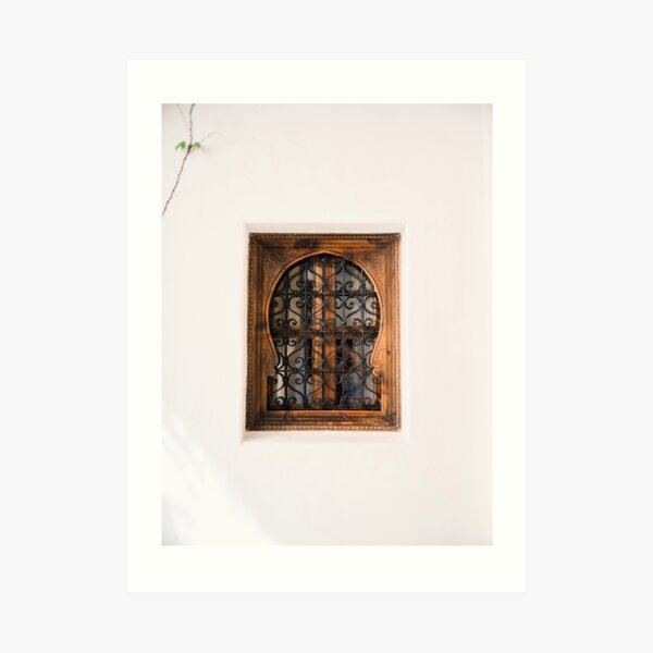 Arabic Moroccan window in Cordoba Spain | Fine art photography print Art Print