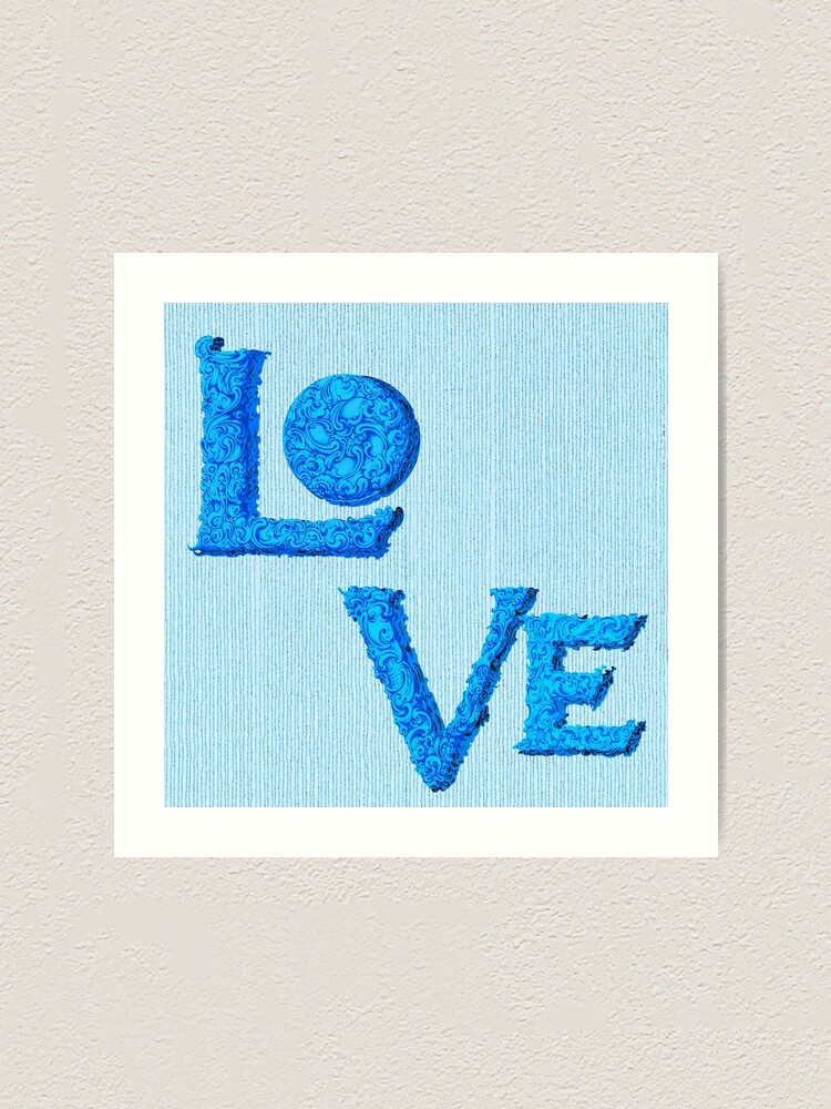 Alternate view of Love actually Art Print