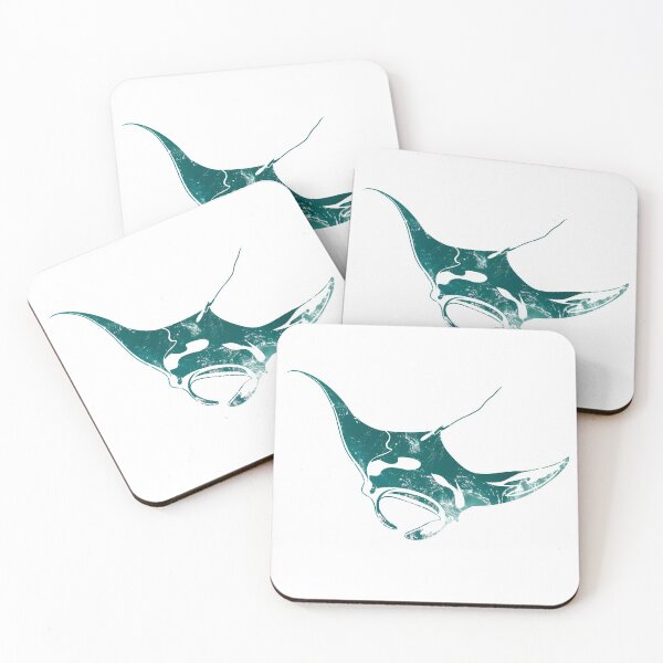 Item preview, ocean manta ray designed and sold by sadieapples.
