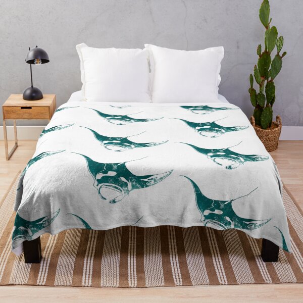 Item preview, ocean manta ray designed and sold by sadieapples.