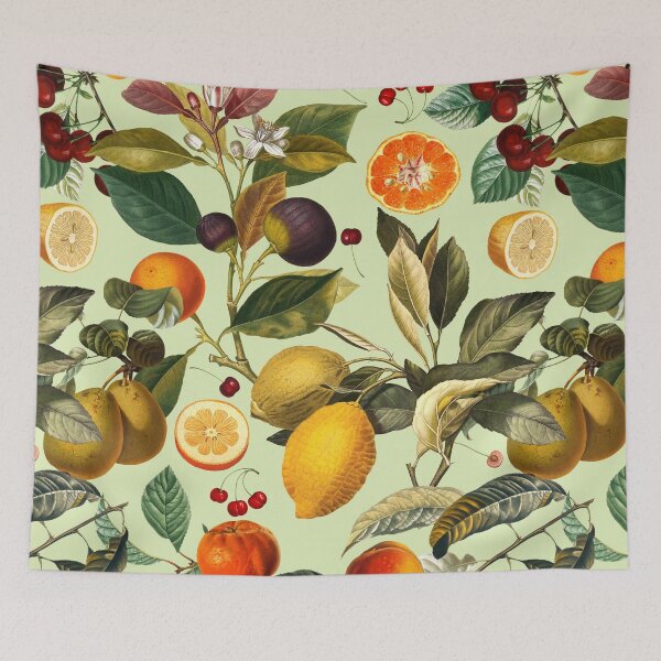 Item preview, Vintage Fruit Pattern XIII designed and sold by Burcu Korkmazyurek.