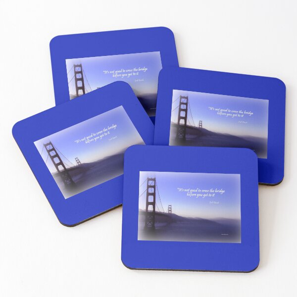 Item preview, Golden Gate in Blue Hues designed and sold by Charmiene Maxwell-Batten.