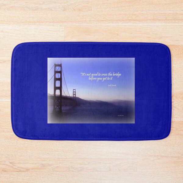 Item preview, Golden Gate in Blue Hues designed and sold by Charmiene Maxwell-Batten.