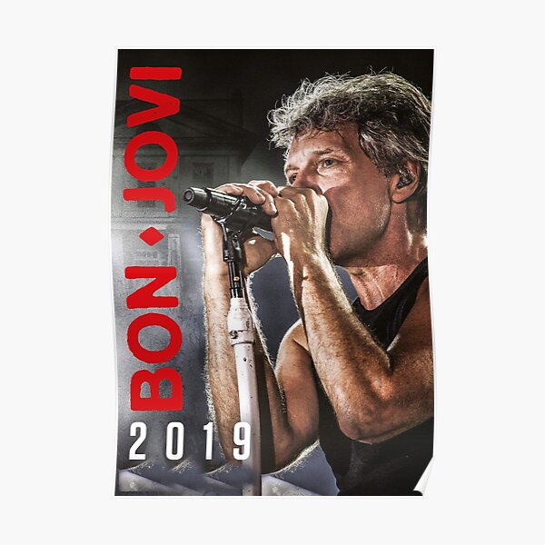 Póster «apapunyangterjadi Bon Jovi Calendario oficial 2019 A3» de