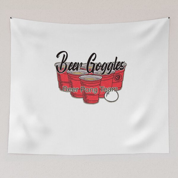 Item preview, Beer Goggles - Beer Pong Team designed and sold by crazy-s-factory.