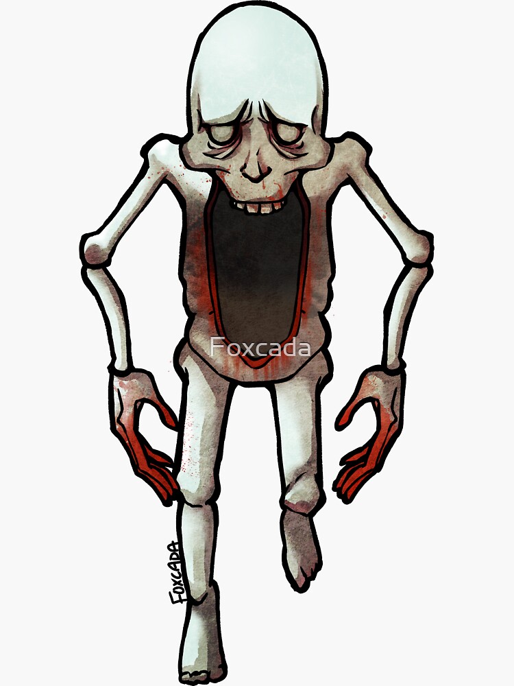 SCP-096 Shy Guy Sticker for Sale by BusinessTanuki