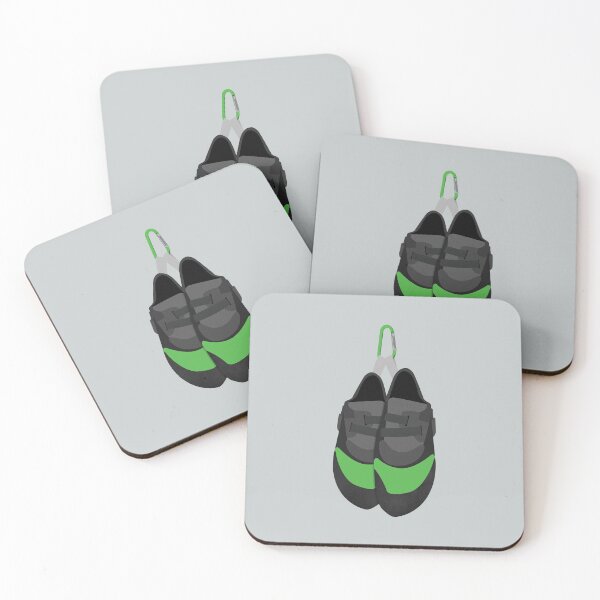 Item preview, Bouldering Shoes (green) designed and sold by AimlessWorks.