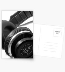 AKG K340 Headphones Postcards