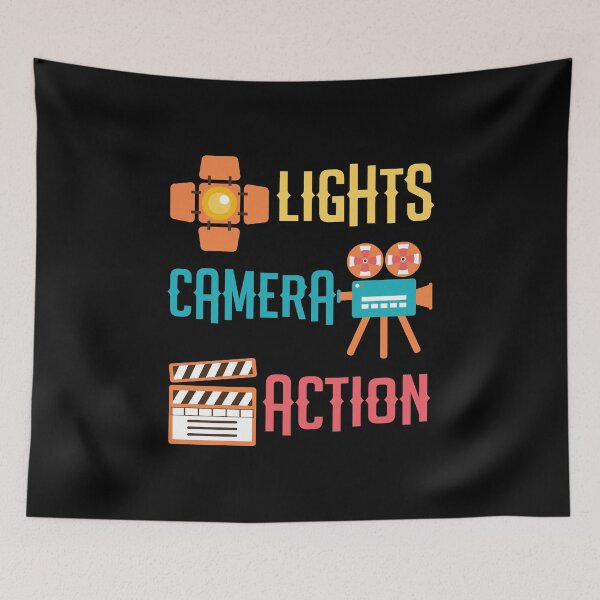Item preview, Cool Lights Camera Action Movie  or Directors gift designed and sold by Flo991990.