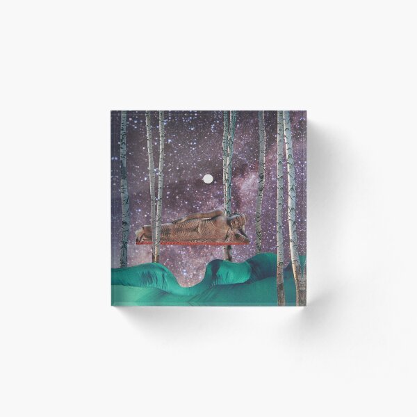 Joy in the Longest Night Making Room for Dreams Among the Starlight Acrylic Block