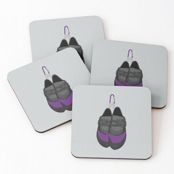Item preview, Bouldering Shoes (purple) designed and sold by AimlessWorks.