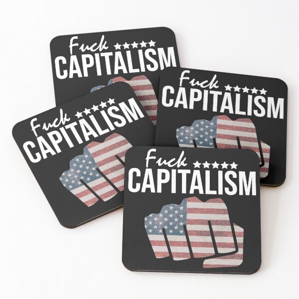 Item preview, Against Capitalism designed and sold by Cutebutfunny.