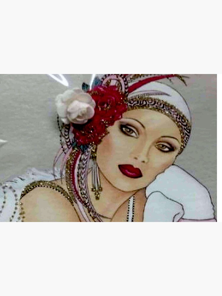FLAPPER WORLD : Vintage 1929 Fashion Magazine Advertising Print by posterbobs