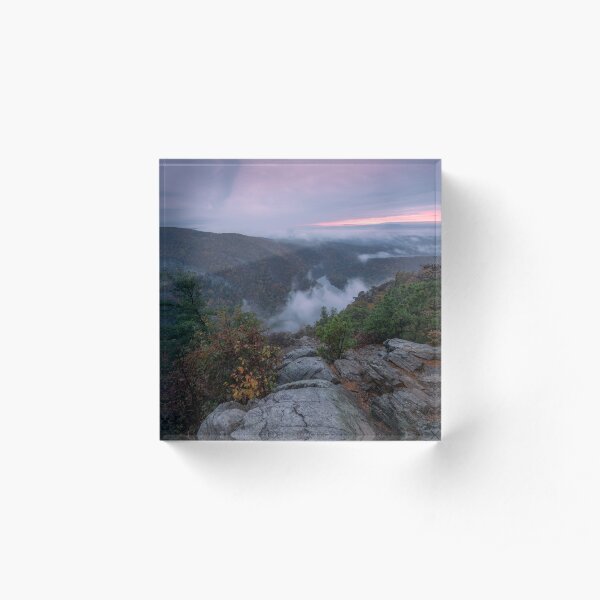 Mount Minsi, New Jersey Acrylic Block