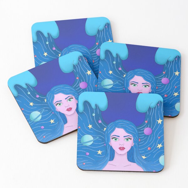 Item preview, Galaxy Girl designed and sold by AriIllustrates.