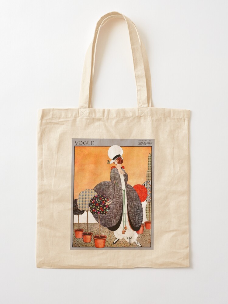 Alternate view of VOGUE : Vintage 1914 Magazine Advertising Print Tote Bag